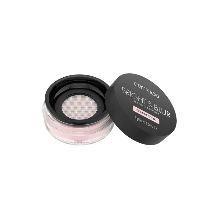 Catrice Bright & Blur Setting Powder No. 020 Pink Glattend Pore Refining