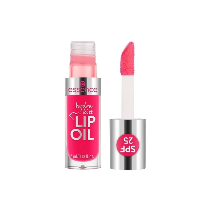 Essence Pink Squeeze Please! Hydra Kiss Lip Oil Lip Gloss No. 104 Pink