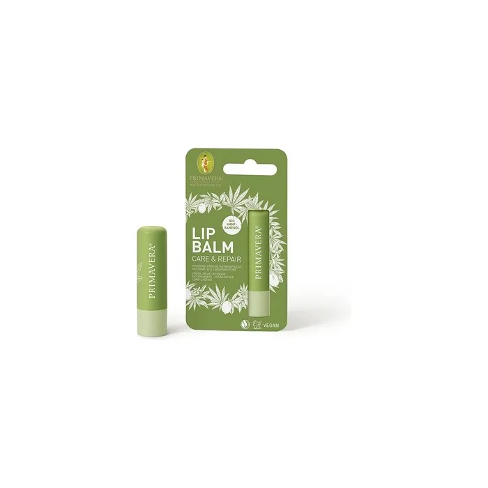 PRIMAVERA Lip Balm Care & Repair 4.6g Vegan Natural Cosmetics - Nourishing and Long-Lasting Lip Care
