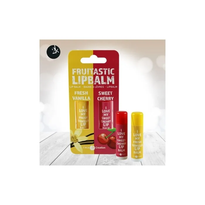 2k Fruitastic Lipbalm Fresh Vanilla Und Sweet Cherry