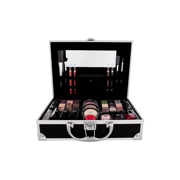 2K All About Beauty Train Case Black 60.2g