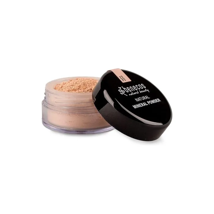 Benecos Natural Cosmetics Mineral Powder Loose Matting Talc-Free Vegan Light Sand