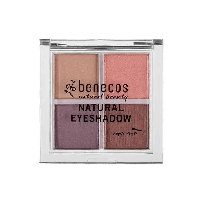 Benecos Natural Cosmetics Quattro Eyeshadow Palette Vegan Beautiful Eyes