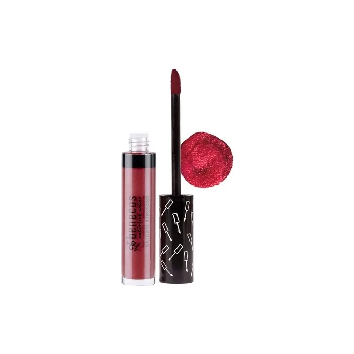 Benecos Natural Cosmetics Lip Gloss with Organic Vegetable Oils and Vitamin E Talkfree Kiss Me 1 Stück