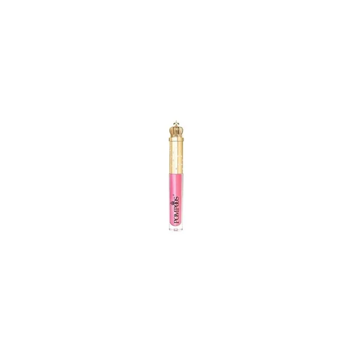 Harald Glööckler Pompöös Cosmetics Lip Gloss Transparent Rose with Glitter Makeup Lips No. 08 Pink Red 2ml
