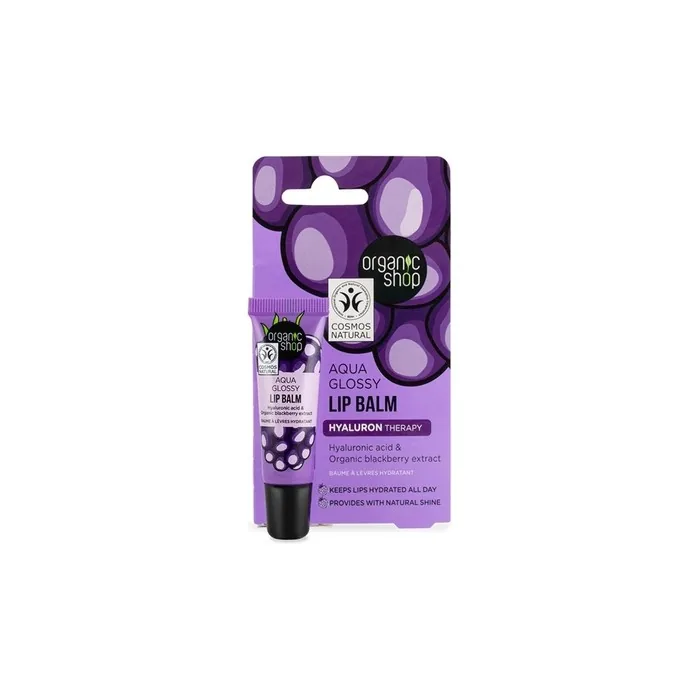 Natura Siberica Aqua Glossy Lip Balm Blackberry