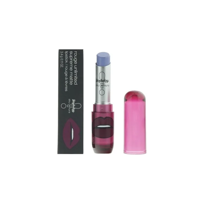 Shu Uemura Rouge Unlimited Supreme Matte Yazbukey Powder Blue Lip Stick 34g