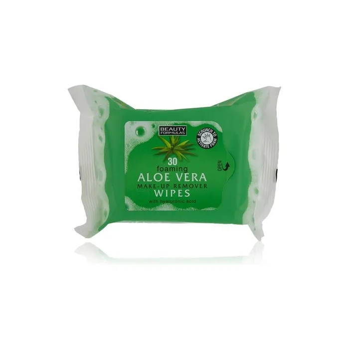 Beauty Formulas Aloe Makeup Remover Wipes