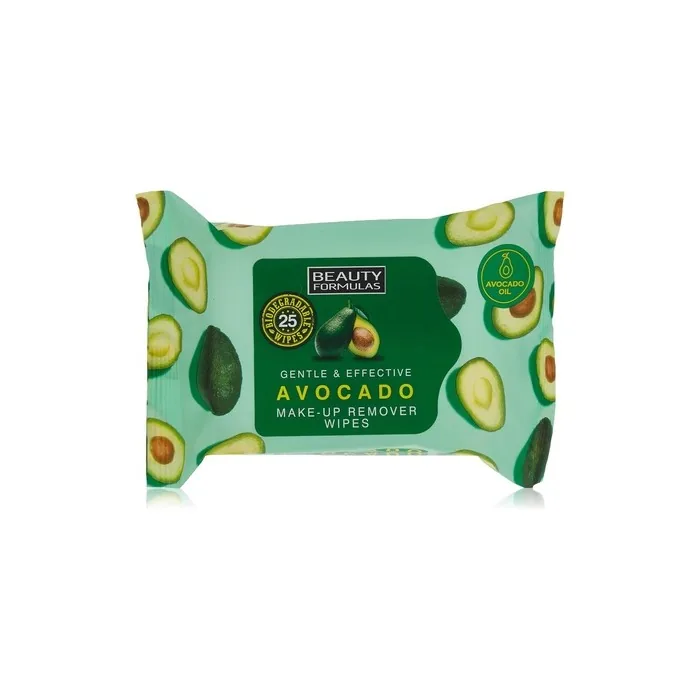 Beauty Formulas Avocado Makeup Remover Wipes