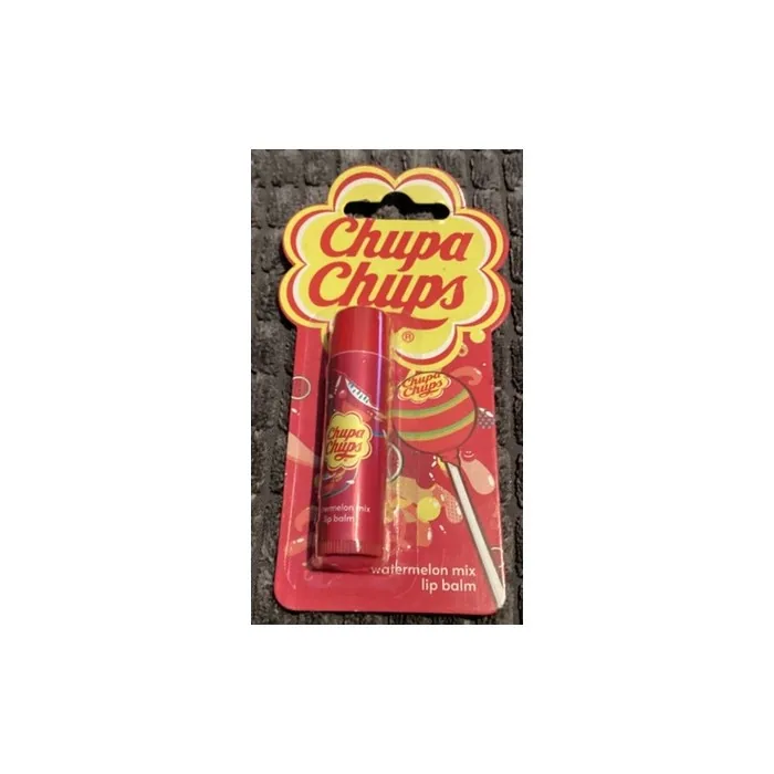 Bnip New Sealed Chupa Chups Lip Balm Watermelon Mix Flavour