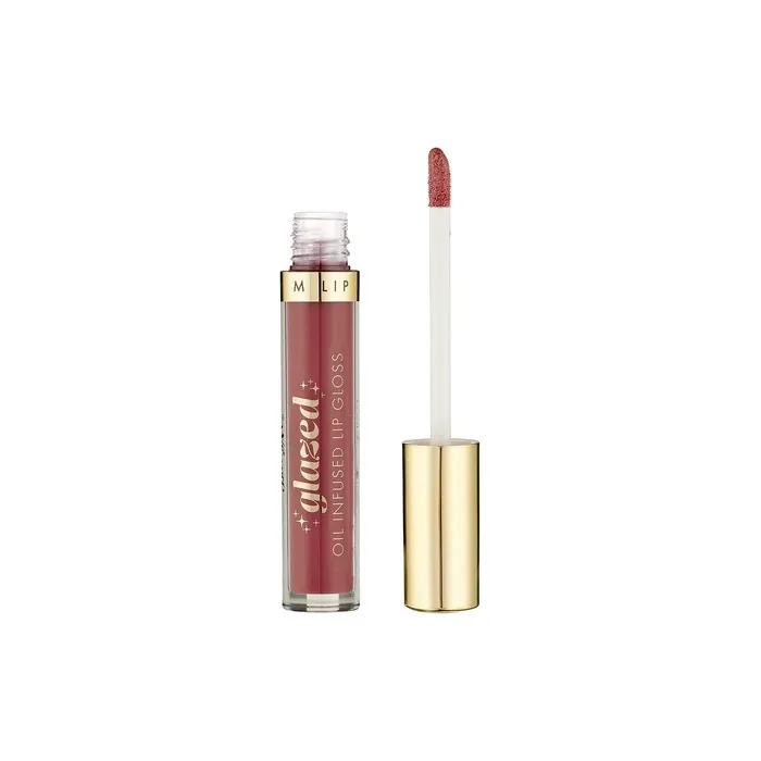 Barry M Glazed Oil Infused Nude Lip Gloss So Precious Natural Nude with Plum and Almond Oil