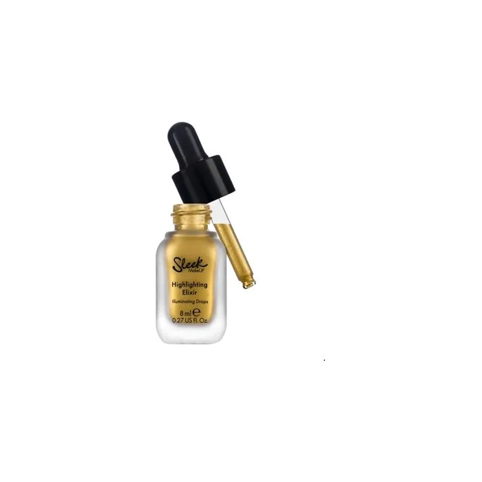 Sleek Makeup Highlighting Elixir Drippin' Bottles Gold 8ml
