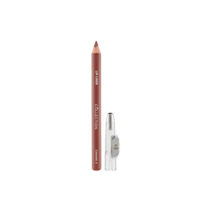 Collection Cosmetics Longlasting Lip Liner Pencil With Sharpener Caramel