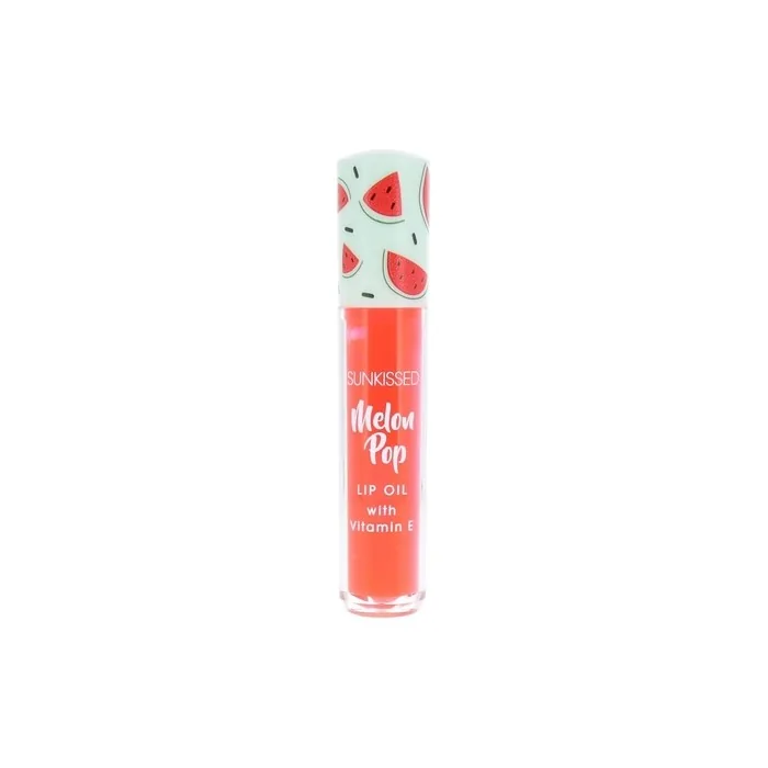 Sunkissed Watermelon Lip Oil with SPF 15 Protection Hydrating and Long Lasting Formula