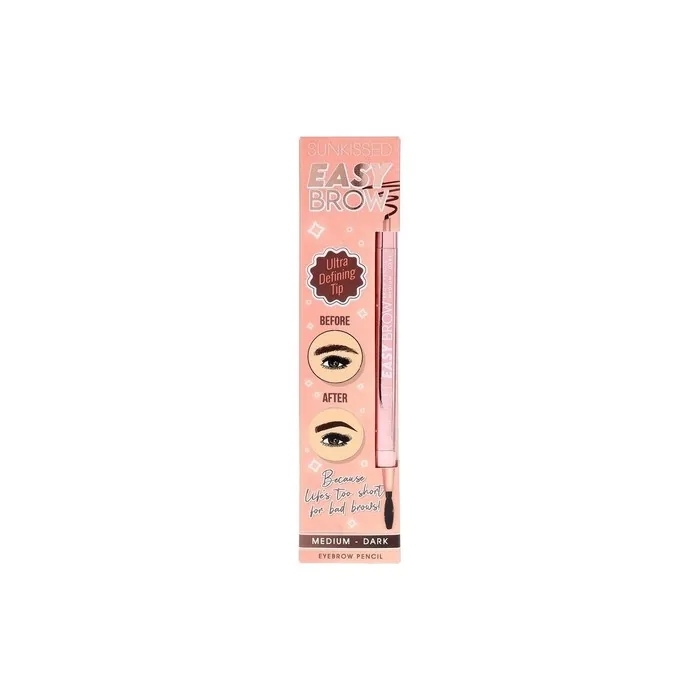 SUNKISSED Easy Brows Ultra Defining Tip Medium-Dark Eyebrow Pencil
