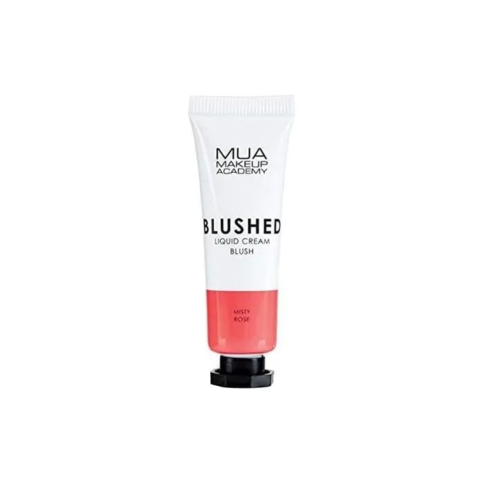MUA Make Up Academy Blushed Liquid Cream Blusher Cosmetics Misty Rose