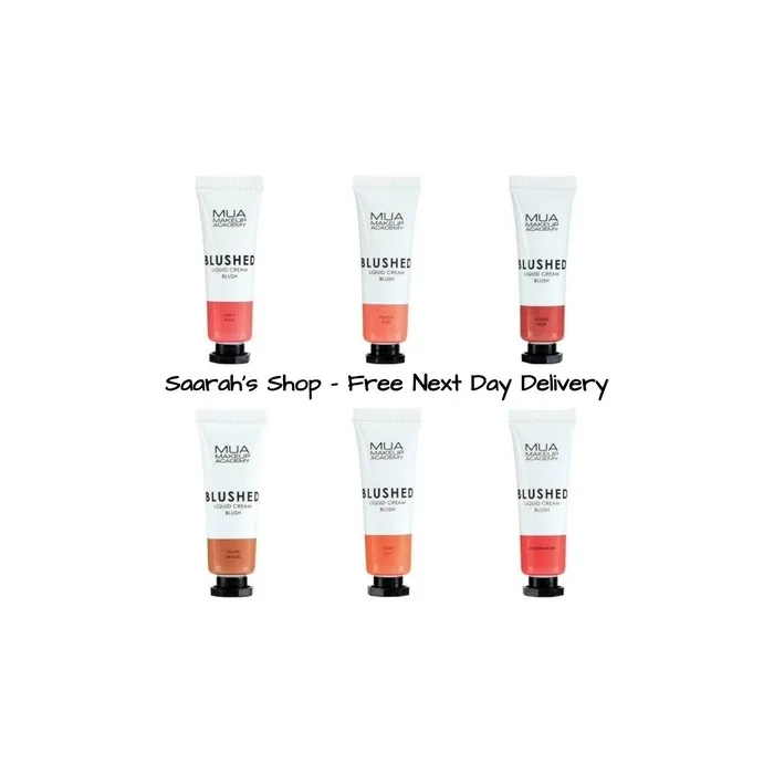 MUA Makeup Blushed Liquid Cream Blusher Colour Pop Cruelty Free Vegan Sealed