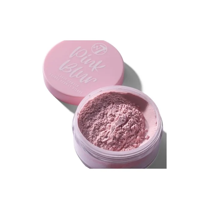 W7 Pink Blur Loose Setting Powder Weightless Brightening & Blurring Face
