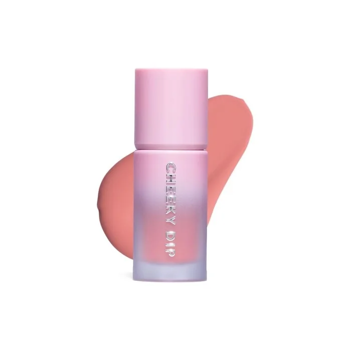 W7 Cheeky Dip Liquid Blusher Pigmented Color for Cheek Makeup Satin Matte