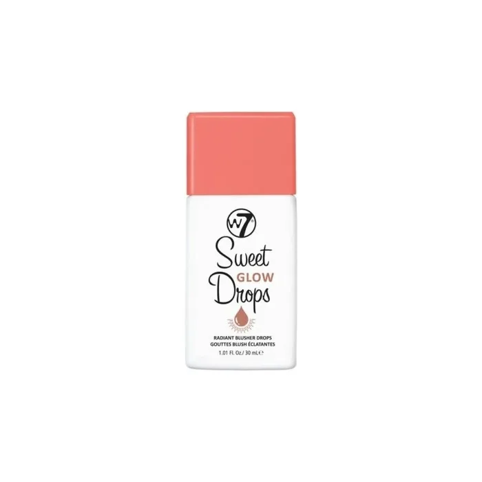 W7 London Sweet Glow Radiant Rouge Drops 30ml - Vegan