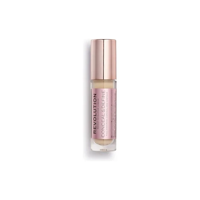 Revolution Conceal & Define Concealer Lightweight Long-Lasting Full Coverage