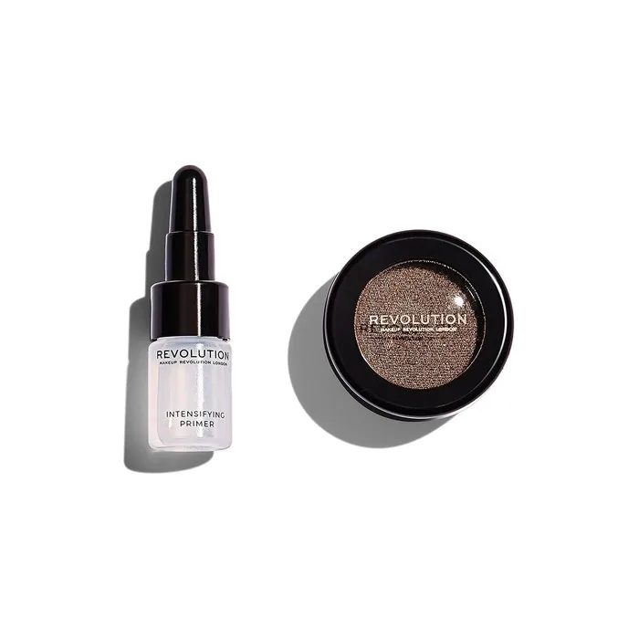 Makeup Revolution Flawless Foils Overcome Metallic Eyeshadow 2g & Intensifying Primer 2ml
