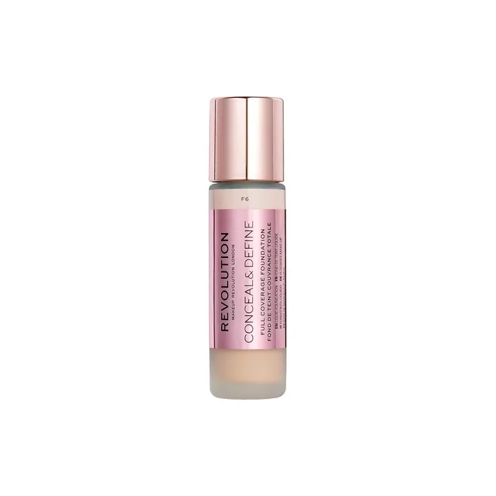 Makeup Revolution Conceal & Define Full Coverage Foundation Color F6