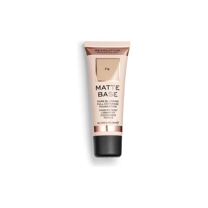 Makeup Revolution Matte Base Foundation F8 28ml