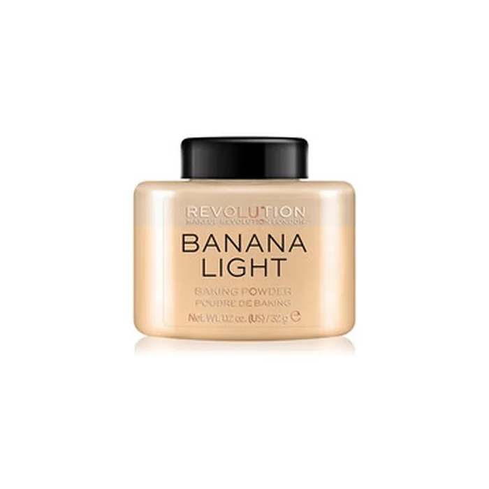 Makeup Revolution Loose Baking Powder Banana Light Transparent Powder 320 G