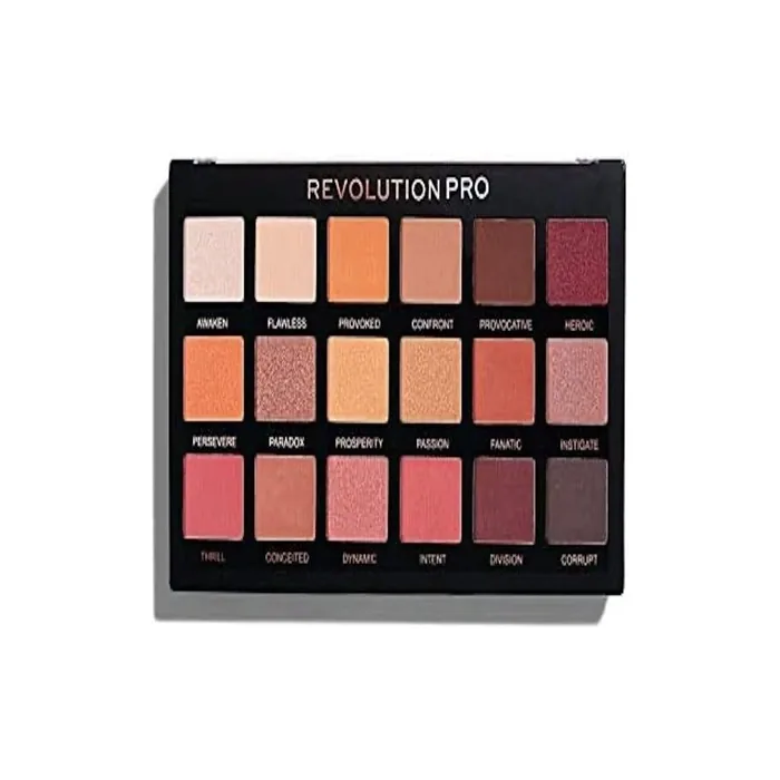 Revolution Beauty London Pro Regeneration Eyeshadow Palette Mirage 18 Shades 144g