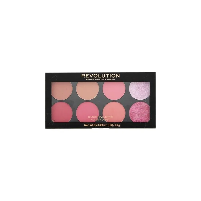 Revolution Makeup Revolution Blush Sugar And Spice Blush Palette 8 X 16g