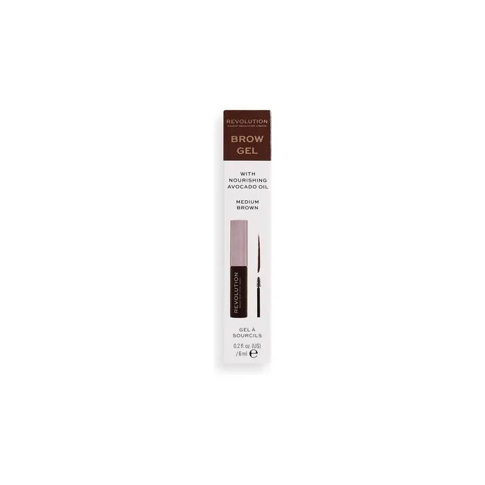 Revolution Brow Gel Medium Brown