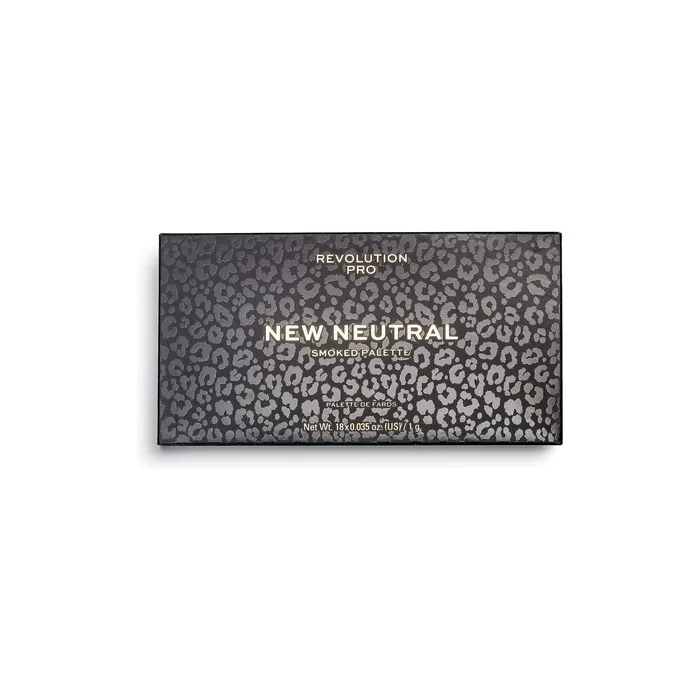 Revolution Pro New Neutral Smoked Eyeshadow Palette 18 Shades 18g