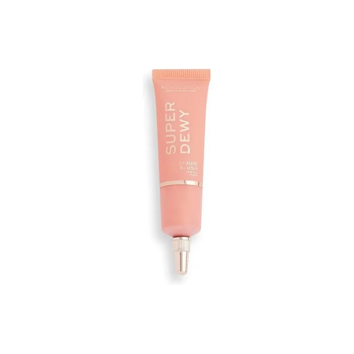 Makeup Revolution Superdewy Liquid Blusher Highly Pigmented Buildable Formula Fake The Flush 15ml