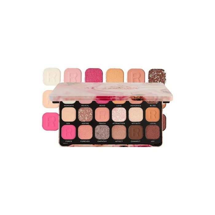 Makeup Revolution Forever Flawless Eyeshadow Palette Affinity 18 Shades 19.8g