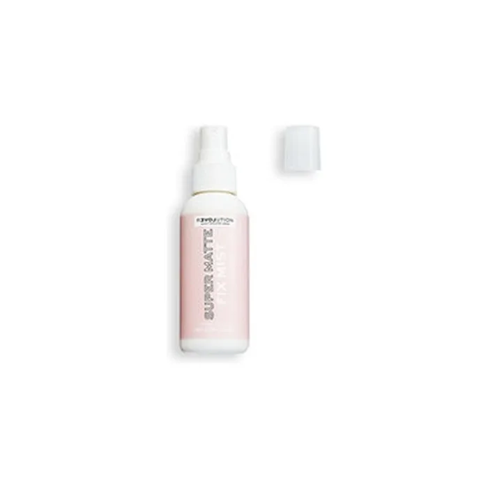 Makeup Revolution Super Matte Fix Mist Mattifying Fixation Spray And Base