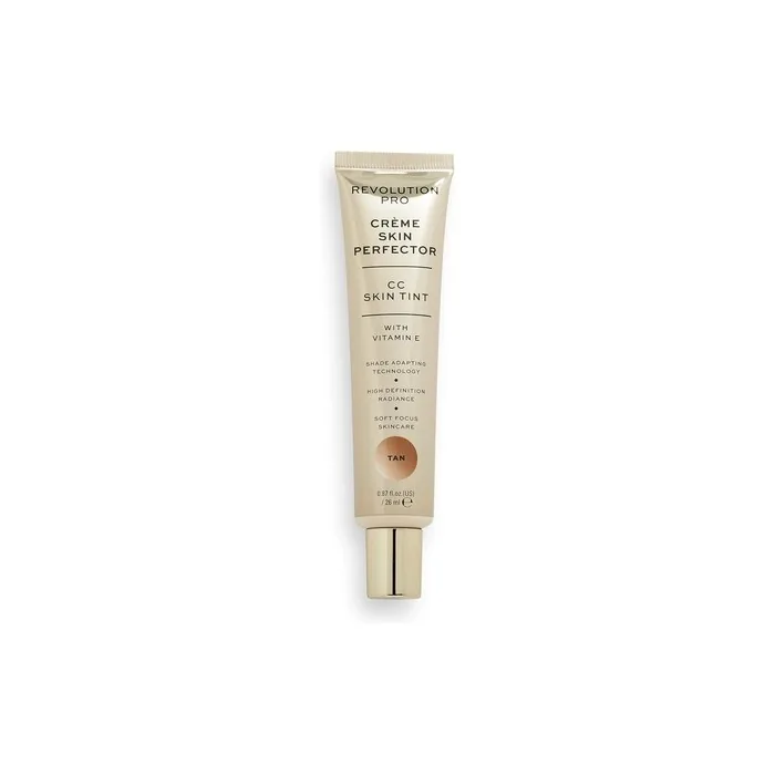 Revolution Beauty London Pro CC Perfecting Skin Tint Foundation Tan 26ml