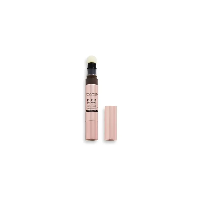 Makeup Revolution Eye Bright Concealer Buildable Coverage Dewy Finish Warm