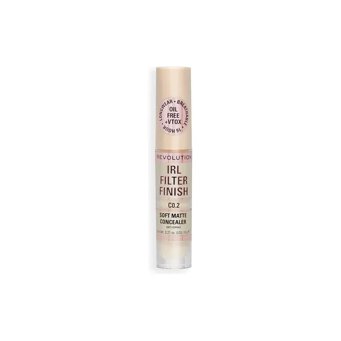 Makeup Revolution IRL Concealer Filter Finish Medium to Full Coverage 6g C15