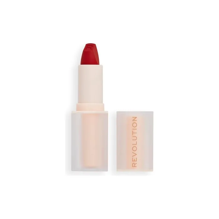 Makeup Revolution Lip Allure Soft Satin Lipstick CEO Brick Red