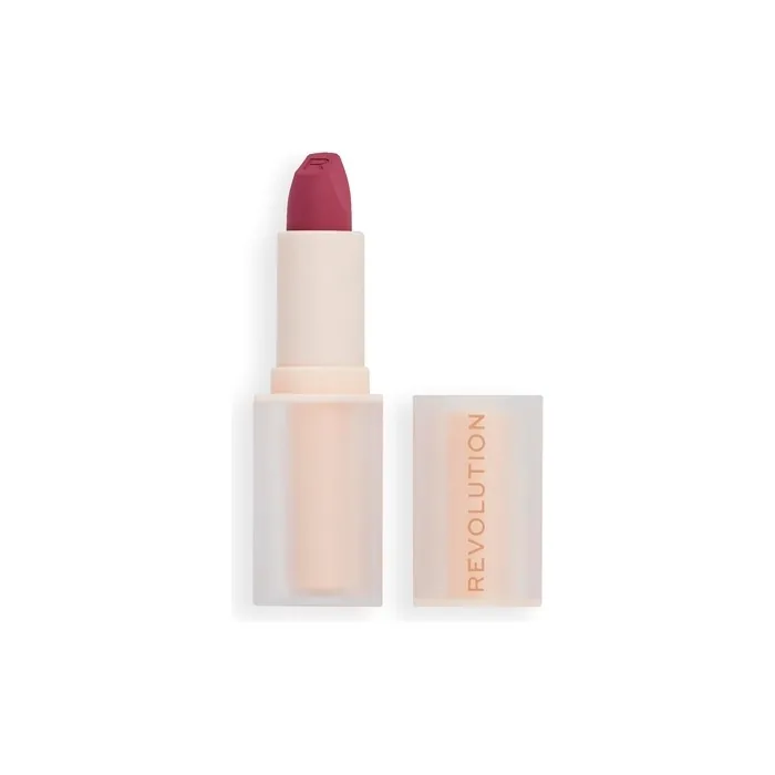 Makeup Revolution Lip Allure Soft Satin Lipstick Satin-luxe Finish All-Day Wear Berry Boss