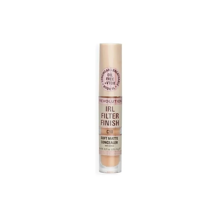 Makeup Revolution IRL Filter Finish Concealer Medium to Full Coverage C10 6g