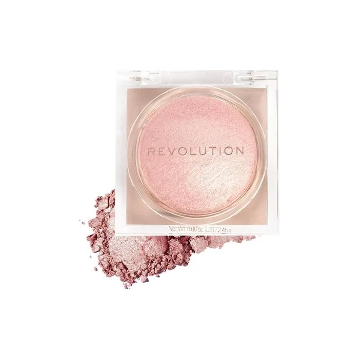 Makeup Revolution Beam Bright Highlighter All Over Face Glow Powder To Liquid Formula 5 Different Shades Pink Seduction