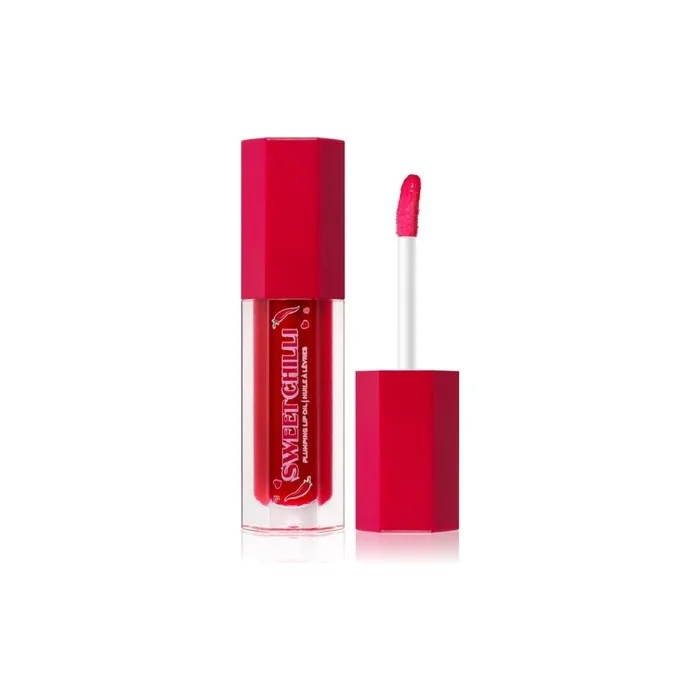 I Heart Revolution Sweet Chilli Plumping Lip Oil Red 4 Ml