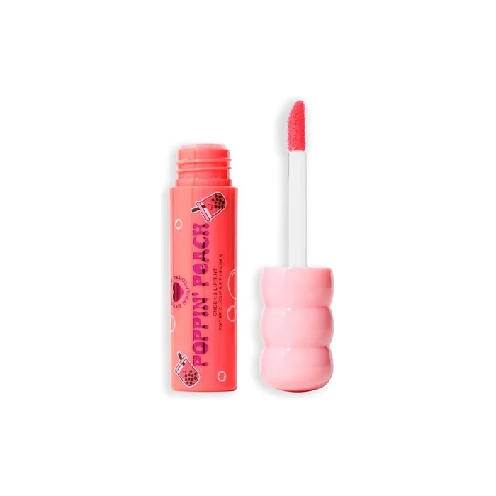 I Heart Revolution Bubble Tea Milky Blush Lip Tint Hydrating Allinone Face