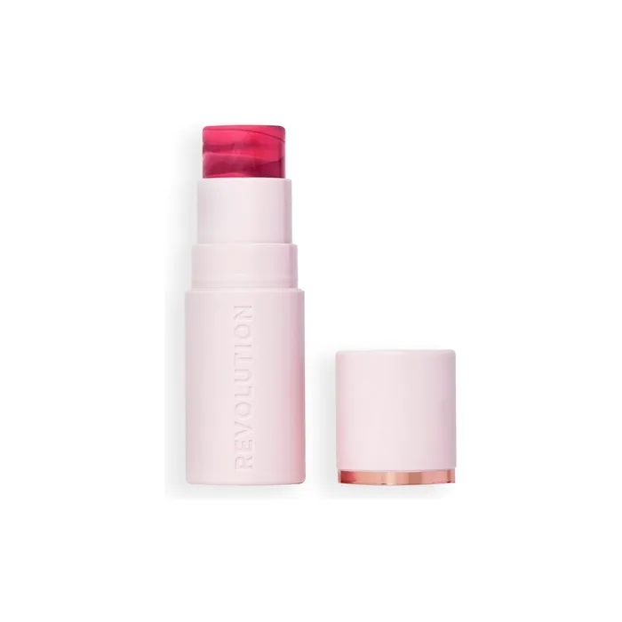 Revolution Skin Silk Marble Blush Stick Buildable Colour for Cheek and Eye