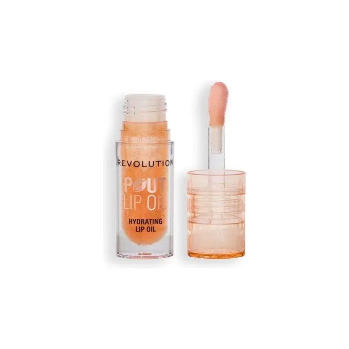 Revolution Pout Lip Oil Nourishing Tinted High Shine Non-Sticky