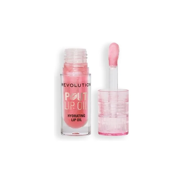 Revolution Pout Lip Oil Nourishing Tinted High Shine Non-Sticky