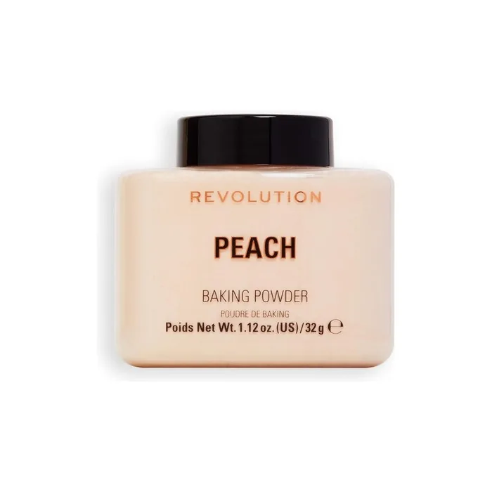 Revolution Beauty London Loose Baking Powder Prolongs Makeup Wear Brightening