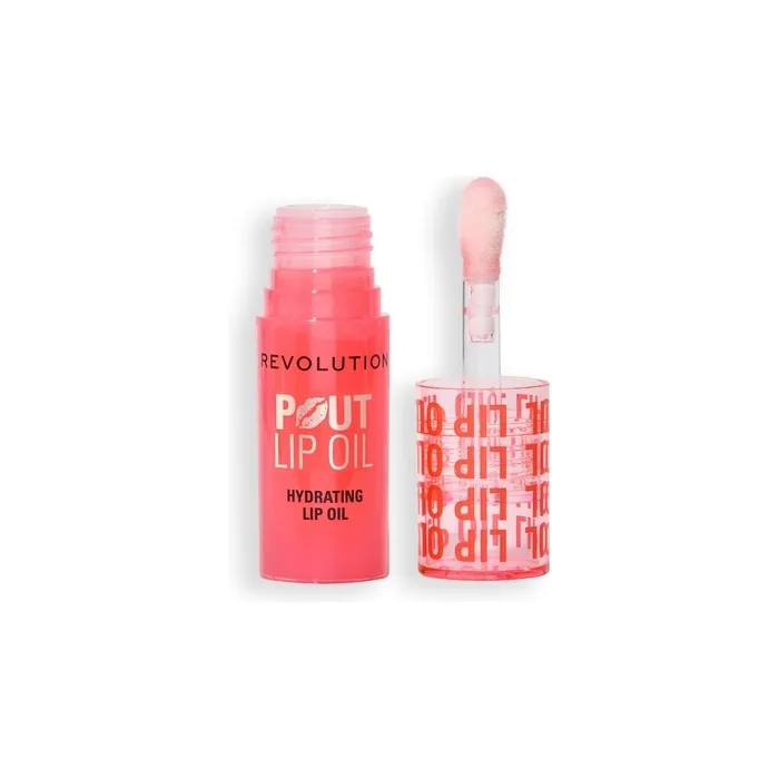 Revolution Pout Lip Oil Nourishing Tinted Lip Oil for Glossy Lips